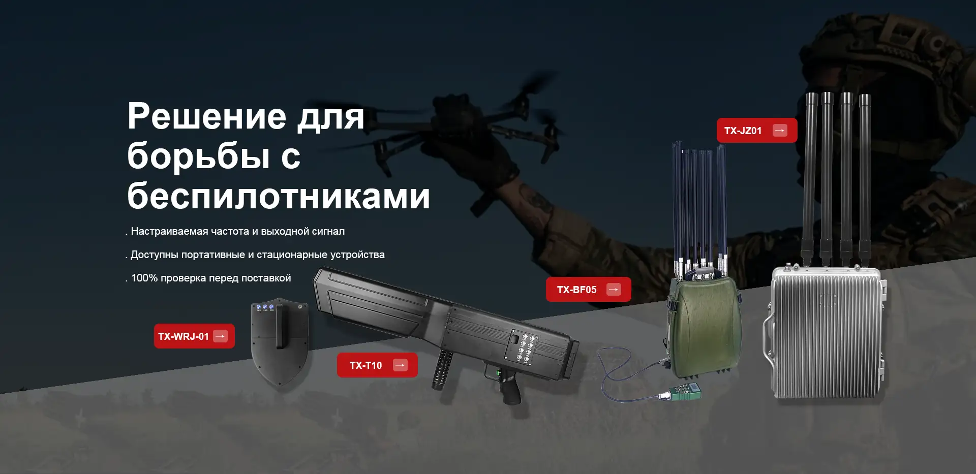 Soláthraí UAV Jamming